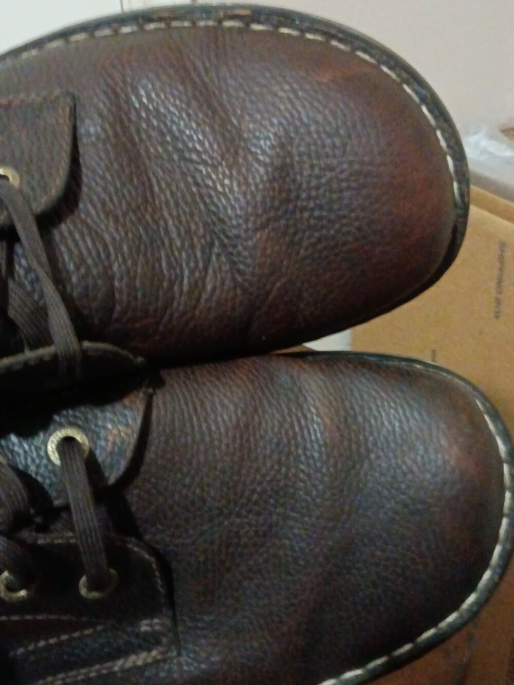 Dr. Martens Mens Ordell Oxford Brown Pebble Leather Size 12 AW004 Shoes Lace Up - Picture 12 of 12